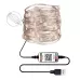 5m 50 LED RGB USB LED Copper Wire Light String Holiday Decoration Light String Bluetooth Mobile APP Control