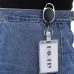 20 PCS Hard Plastic ID Badge Card Holder Integrated Injection Molded Transparent Double-sided Card Holder