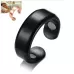 Acupressure Anti Snore Ring Treatment Reflexology Anti Snoring Apnea Sleeping Device Black