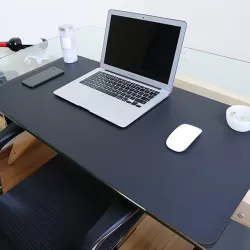 Multifunction Business PU Leather Mouse Pad Keyboard Pad Table Mat Computer Desk Mat