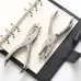 Deli 0114 Single Hole Punching Pliers Manual Mini Round Hole Paper Puncher
