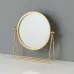 Desktop Makeup Mirror Simple Portable Mirror Rotating Dressing Mirror