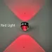 6W LED Up And Down Light Wall Light Double-Sided Crystal Aluminum Lights Upper Outlet