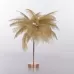 Ostrich Feather Table Lamp Wrought Iron Night Light LED Copper Wire Lamp