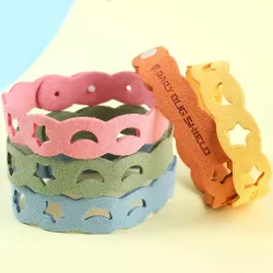 5pcs BUGS Mosquito Repellent Bracelet Mosquito Ring Outdoor Mosquito Bracelet Color Random Delivery Staroon Bracelet