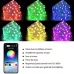 5m 50 LED RGB USB LED Copper Wire Light String Holiday Decoration Light String Bluetooth Mobile APP Control