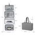 13552A Travel Waterproof Foldable Toiletry Bag Cosmetic Bag with Hook