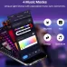 3m USB Illusion Music Neon 16 Million Color DIY Light Strip