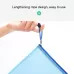 10 PCS Zipper Plastic Mesh Document File Bag Random Color Delivery