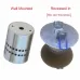 3W Modern Interior Creative Spiral Round Wall Lamp for Club KTV Corridor Aisle Background Wall Decoration Lamp Wall Mounted Blue Light