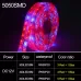 5m 300 LEDs SMD 5050 Full Spectrum LED Strip Light Fitolampy Grow Lights for Greenhouse Hydroponic Plant Waterproof