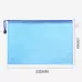 10 PCS Zipper Plastic Mesh Document File Bag Random Color Delivery