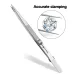 Diamond Jewellery Tweezers With Slotted Stainless Steel Tweezers Bending