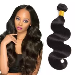 16 inch Long Curly Hair Hair Weft Wig Headgear Headgear for Women