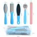 20 In 1 Foot File Grinding Exfoliating Manicure And Pedicure Kit Blue