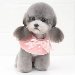 Pet Accessories Dog Small Shawl Bib Saliva Towel Triangle Scarf