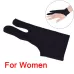 2 Finger Anti-fouling Drawing Glove for Graphics Drawing Tablet Both for Right and Left Hand For women