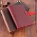 A5 Cowhide Retro Loose-Leaf Notebook Diary Office Business Simple Notepad Crazy Horse Leather Handbook