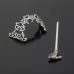 Large Celtics Knots Crown Hairpins Jewelry Vintage Viking Runes Women Girl Hairpin Hair Clips Stick Slide Accessories 260