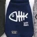 Autumn Winter Pet Clothes Pet Vest Fishbone Hoodie for Puppy Dog