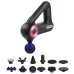 SL-8890 Triangle Fascia Muscle Relaxer Household Electric Fitness Massager EU Plug Red