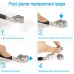 10 In 1 Foot File Clean Tool Kit Foot Care Pedicure Tools Set Black