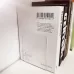 2 PCS Acrylic Transparent Bookstand L-shaped Bookends Bookshelf