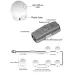 10 PCS 10W Multi-Level Adjust Brightness White Light Makeup Mirror Vanity LED Light Bulb