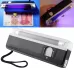 Handheld Blacklight UV Lamp and LED Flashlight
