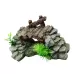 GT149 Resin Turtle Sunbed Climbing Table Stump Hideaway House Sunback Table