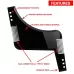 3 PCS Double-sided Beard Comb Molding Template Tool Beard Shaping Styling Tool With Inbuilt Comb