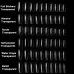 Nail Art Patch Ultra-Thin Seamless Finished Finished Removable Extended Fake Nail Patch Ballet Transparent