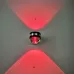 6W LED Up And Down Light Wall Light Double-Sided Crystal Aluminum Lights Upper Outlet