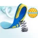 27cm Thickening Shock Absorption Sports Insoles Running Slip Anti-Pain Sweat-Absorbent Breathable Basketball Military Training Insoles