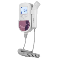 Baby Sound C Fetal Doppler Prenatal Pocket Digital Ultrasound Detector Angel Heartbeat Pregnant Doppler Prenatal Monitor Rose Red