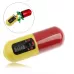 Portable Timer Pill Medicine Reminder Drug Box Keychain Red