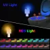 16-colors PIR Motion Sensor and Light Sensor UV Sterilization Aromatherapy LED Light