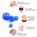 4 Cups in Set Health Care Body Massage Cupping Therapy Anti Cellulite Silicone Vacuum Cups White