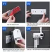 Ultraviolet Toothbrush Sterilizer Bathroom Wall-mounted Toothbrush Holder Black
