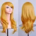 Anime Cos Role Playing Wig Cosplay Color Stage Headgear Light Golden