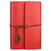 Creative Retro Autumn Leaves Pattern Loose-leaf Travel Diary Notebook