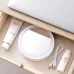 Foldable LED Light Makeup Mirror 10X Magnifying Compact Pocket Vanity Cosmetic Hand Mirror