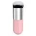 Short Wooden Handle Large Round Head Buffer Foundation Powder Makeup Brushes Plump Round Brush Makeup BB Cream Tools Pink