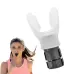 Breathing Exerciser Trainer Adjusts Resistance Lung Capacity Strengthener White