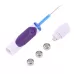 Lit-Pack 3 in 1 LED Professional Dental Oral Tool Kits Dental Mirror  Tooth Stain Eraser  Plaque Remover Set