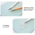 Junesix A5 Cutting Mat Set Cutting Mat and Ruler and Carving Knife
