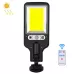 616 Solar Street Light LED Human Body Induction Garden Light 117 COB With Remote Control