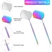 Eyelash Extension Handheld Inspection Mirror Rectangular Lens Anti-Warping Root Anti-Fog Mirror Eyelash Mirror