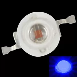 10pcs 1W High Power LED Light Bulb for Flashlight 20-25lm Blue Light