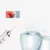 Electric Tooth Punch Dental Scaler Water Floss Household Portable Oral Cleaning Machine White